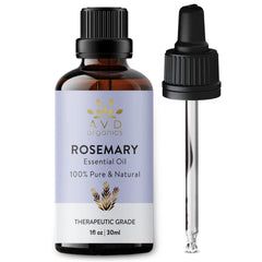 Rosemary Essential Oil for Hair Growth | 100% Pure and Natural Therapeutic Grade Hair Oil for Scalp Nourishment & Hairfall Control | 1 fl. Oz