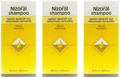 Nizoral Anti-Dandruff Shampoo, 100 ml - Pack of 3