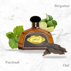 Alrehab Prince of Desert Perfume Spray for Men Brown 100 ml