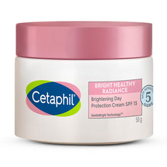 Cetaphil Brightening Day Protection Cream SPF 15-50 g| Day Cream for Dark Spots, Uneven Skin Tone| Niacinamide, Sea Daffodil| Fragrance-Free|
