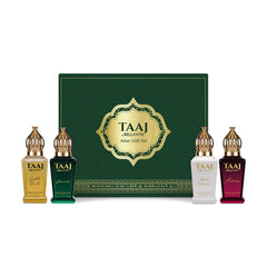 Bellavita Luxury Attar Crown Gift Set | 4 x 12ml | Unisex Fragrance