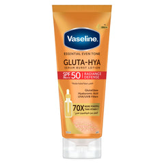 Gluta-Glow Enriched Lotion with Burst Serum, Maximum Protection and Radiant Skin, with Hyaluronic and SPF, 180ml