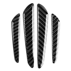 Folany Car Door Edge Guards, 4Pcs Car Bumper Body Protector Trim Guard, Universal Carbon Fiber Automotive Car Protection Door Anti-Collision Strips Trim Cover Stickers Fit for Most Car