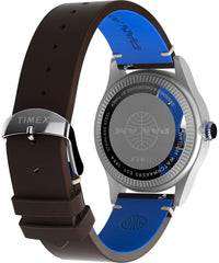 Timex Men's Analogue Quartz Watch with Leather Strap TW2W97300