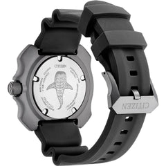 Citizen Men's Analogue Eco-Drive Watch with a Rubber Band Promaster Marine
