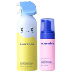 Evereden Kids Cloud Body Wash Creamy Nourishing Cloud Like Texture Toddler Body Wash and Gentle Hydrating Face Wash for Kids with Delicate Skin