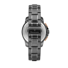 Maserati SUCCESSO 44 mm Solar Power Chronograph Men's Watch, Grey, Chronograph
