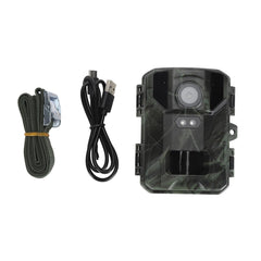 Goshyda Trail Camera, 4K 50MP Game Camera with Night Vision, 0.3s Motion Activated Hunting Camera, IP65 Waterproof, 90° Viewing Angle, for Outdoor Wildlife Observation