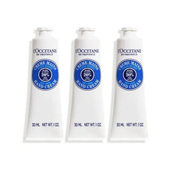 L'OCCITANE Shea Butter Hand Cream Trio – Deep Nourishing & Protective Formula