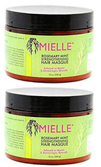 Mielle Organics Rosemary Mint Strengthening Hair Masque 350ml (2PCS)