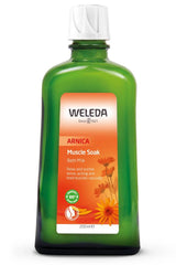 Weleda Arnica Muscle Soak, Soothing and Relaxing Bath Soak with Rosemary Leaf Oil and Lavender Essential Oils, Ashing Muscle Bath Milk by Weleda Skincare & Wellness - 200ml