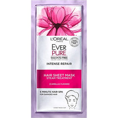 L’Oréal Paris L'Oreal Hair Care Ever-Pure Intense Repair Hair Sheet Mask, 1 Count
