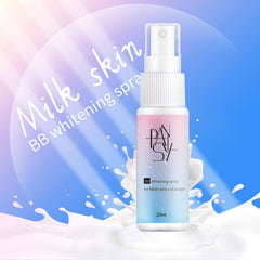 Whitening Spray, Natural Moisturizing lightweight Concealer, Instant Beauty whitening makeup, Waterproof Isolation Concealer Spray, Waterproof bikini area and underarm whitening, 20ml