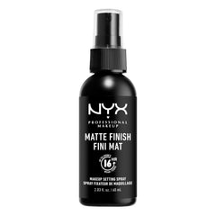 NYX PROFESSIONAL MAKEUP Makeup Setting Spray - Matte Finish, Lightweight, Long-Lasting, Extends Makeup Wear Up to 16 hours, Vegan and Cruelty Free Formula, 60ml