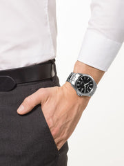 Citizen Men Analogue Eco-Drive Watch with Titanium Strap BM7470-84E, White, One Size, Bracelet