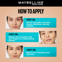 Maybelline New York Fit Me Concealer,10 Light, 6.8ml
