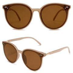 SOJOS Classic Retro Round Sunglasses Women Men Large Glasses SJ2067
