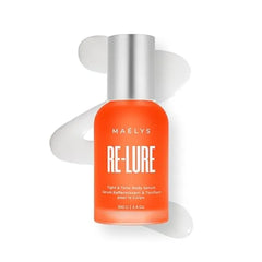 MAËLYS RE LURE Tight & Tone Body Serum Helps Reduce the Look of Cellulite Skin Tightening with Hyaluronic Acid Firming for Stomach, Thighs & Arms Lightweight Body Firming Serum 3.5 Fl Oz