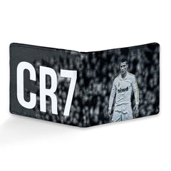 ShopMantra Cristiano Ronaldo CR7 Printed Pu Leather Wallet for Men's/Boy's (CR7)