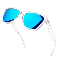 KANASTAL Polarized Sunglasses for Women, Classic Square Mens Sun Glasses, Lightweight Shades for Womens Outdoor 100% UV400 Protection Driving Fishing Golf Outdoor Activities