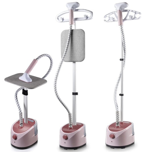 INGUNAR Garment Steamer for Clothes, 2000W With Height Adjustable Ironing Board, 40 Second Heating Time, Heat Insulated Steam Hose