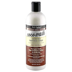 Aunt Jackie's Coconut Coco Wash Coconut Milk Conditioning Cleanser, 12 Oz