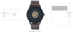 Sonata Black Dial Analog watch For Men-NR7133NL02