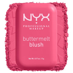 NYX Professional Makeup Buttermelt Blush, Powder Blush, up to 12 H Wear, Fade & Transfer Resistant, Getting Butta.