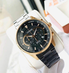 Citizen Mens Quartz Watch, Chronograph Display And Stainless Steel Strap - An8196-55E