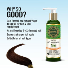 Morpheme Remedies Cold Pressed Virgin Jojoba Oil - 120ml