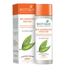 Biotique Morning Nectar 30+ Spf Uva/Uvb Sunscreen Ultra Soothing Face Lotion 120Ml/4.06 Fl.Oz