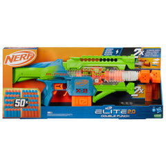NER ELITE 2.0 DOUBLE PUNCH, Fun Toy for Kids Teens and Adults, Outdoor toy for boys & girls, gift toy for kids Ages 8+