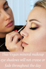 Ageless Derma (Harvest Moon) - Natural Healthy Mineral Makeup Eye shadow. Made with Vitamins and Green Tea in USA for a Natural Eye Makeup