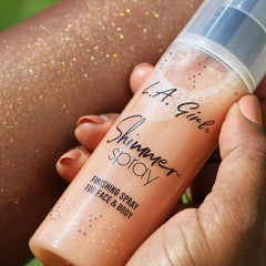 L A Girl Shimmer Spray 80ml Rose Gold 80ml