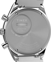 Timex Men's Chronograph Quartz Watch with Stainless Steel Strap TW2W53300, Silver, Modern