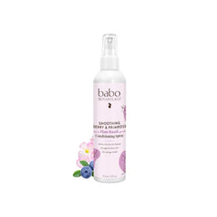 Babo Botanicals Smoothing Berry Conditioning Spray - Detangling & Nourishing - Eliminates Frizz & Prevents Static - Evening Primrose Oil - Non-Aerosol - For all ages - Light Berry Fragrance