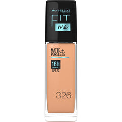 Maybelline New York New York Fit Me Matte & Poreless Foundation 16H Oil Control with SPF 22-326