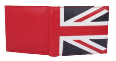 K London Exclusive Union Jack Men's Wallet (Red,White & Blue) (651_RED)