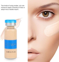 JUNZHEN Rejuvenate Liquid Foundation, Liquid Foundation Rejuvenate Concealer Liquid Bb Cream Bottle Protection And Liquid Foundation Micro For Body Sunscreens Tan For Skin Makeup Tool