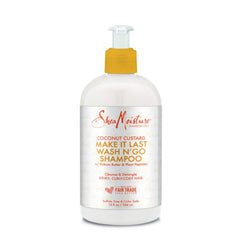 Shea Moisture Make It Last Wash 'N Go Coconut Custard Shampoo - 384 ml