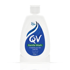QV Gentle Wash, Mild Soap-Free Cleanser for Sensitive Skin - 250ml