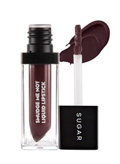 Sugar Cosmetics Smudge Me Not Liquid Lipstick- 27 Brown Crown (Plum Brown), 4.5 ml