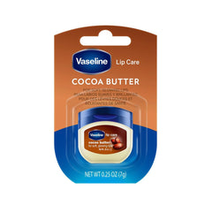 Vaseline Lip Care Cocoa Butter Lip Balm Tub With Pure Jelly & Cocoa Butter For Soft & Glowing Lips| Nourishes & Protects Lips| Non-greasy Lip Moisturizer for Naturally Tinted Lips| 7 gm