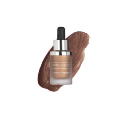 Femme de Maison Cosmetics - Liquid Pearl Highlighter, Long Lasting, Non-Drying Formula with Vitamin E, 100% Gluten, Paraben & Phthalate-Free, Cruelty-Free, Face & Body Highlighter (Perle de Bronze 04)