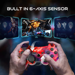 CHENGDAO PS3 Controller Wireless Double Shock Gamepad for Playstation 3 Remote, 6-axis Wireless PS3 Controller with Charging Cable