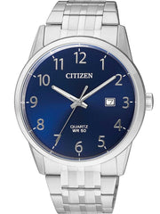 Citizen Mens Analogue Quartz Watch with Stainless Steel Strap BI5000-52L, Silver, One Size, Bracelet