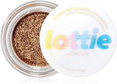 lottie LONDON Power Foil Eyeshadow Pot - Golden Hour