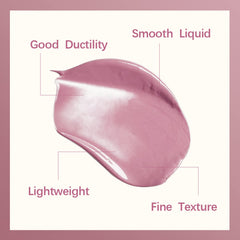 Erinde Liquid Blush Waterproof, milk jelly blush, Contouring cream blush,cream blush Long-Lasting, blush on With brush head,Soft Velvet Silk Texture,Improves Complexion,High-Pigment Colour 03#