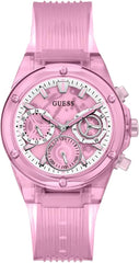 GUESS Ladies Sport Clear Multifunction 39mm Watch