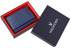 WildHorn Brown Men's Wallet - BLUE